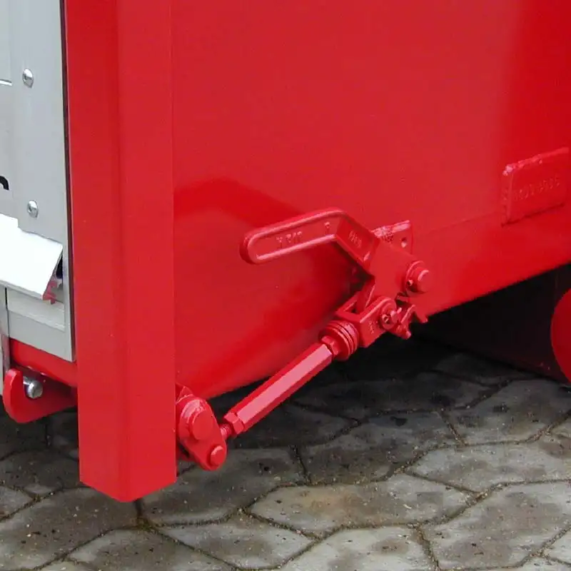 Ladopbygning container detalje
