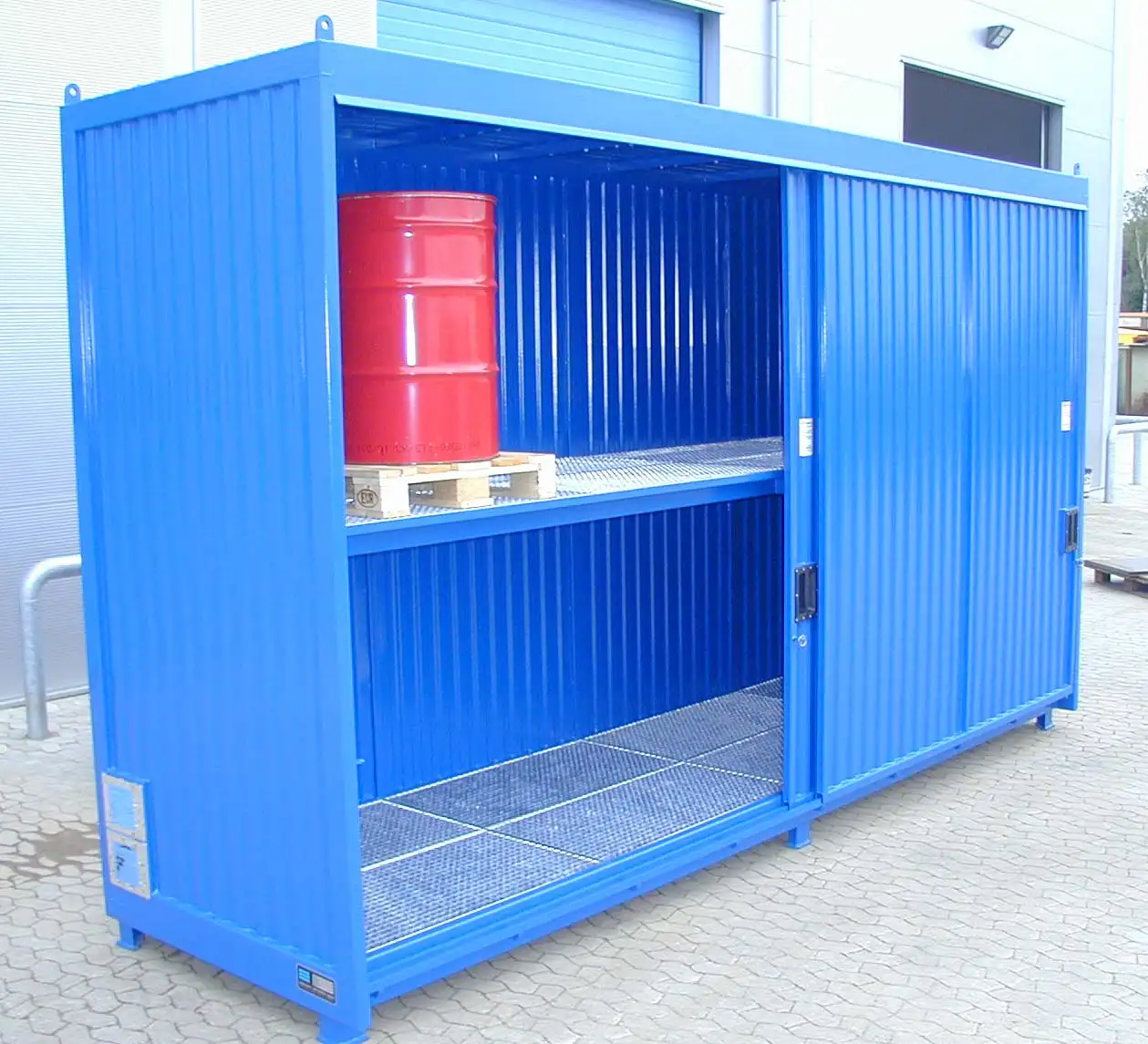 Miljøcontainer fra aasum miljø