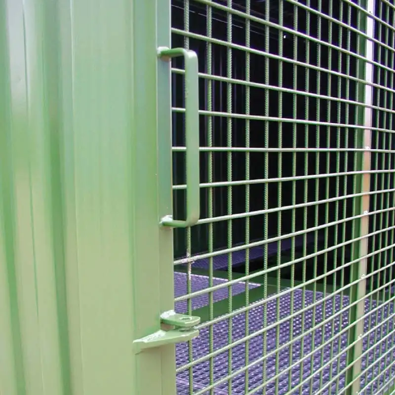 Modtagestation container fra aasum miljø