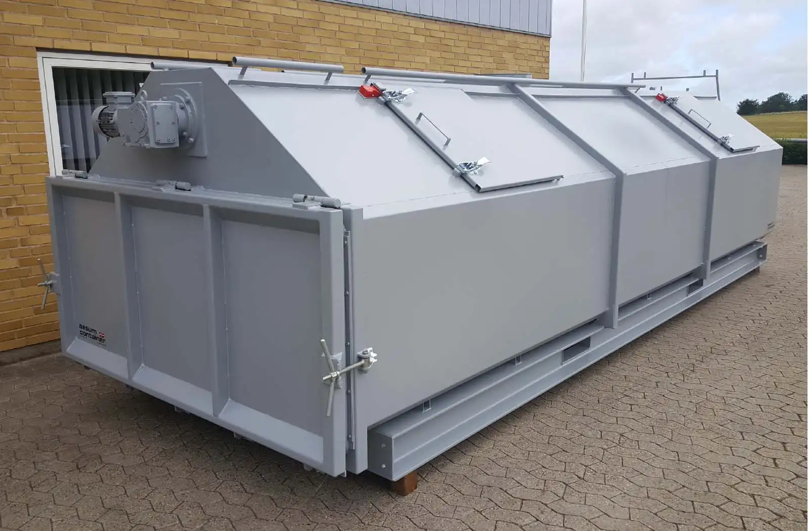 Sneglecontainer fra aasum container