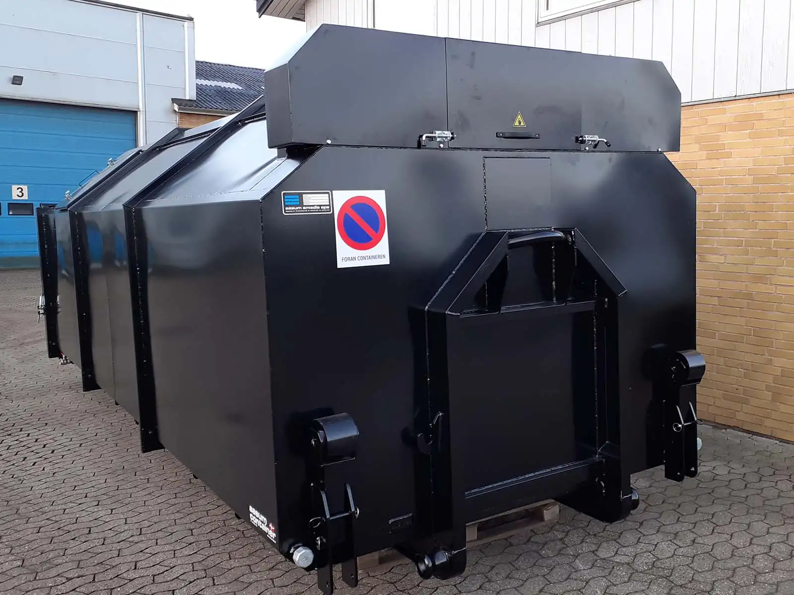 Sneglecontainer fra aasum container