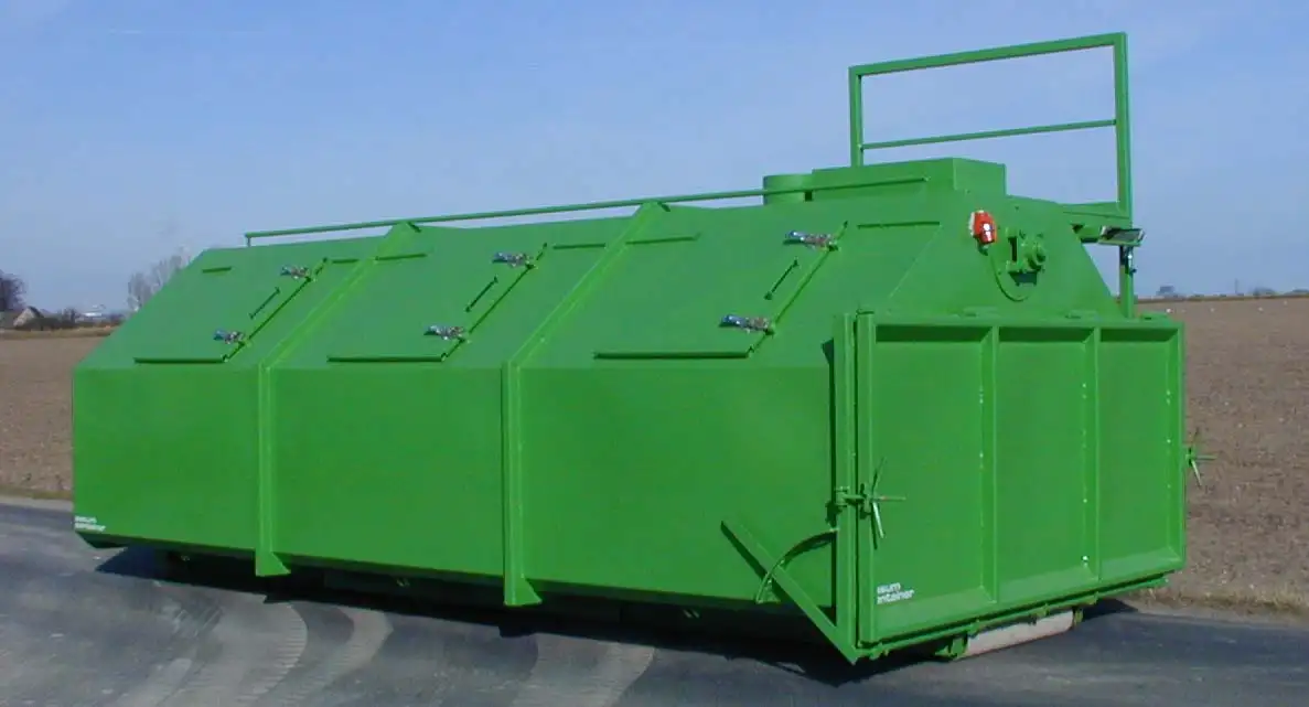 Sneglecontainer fra aasum container